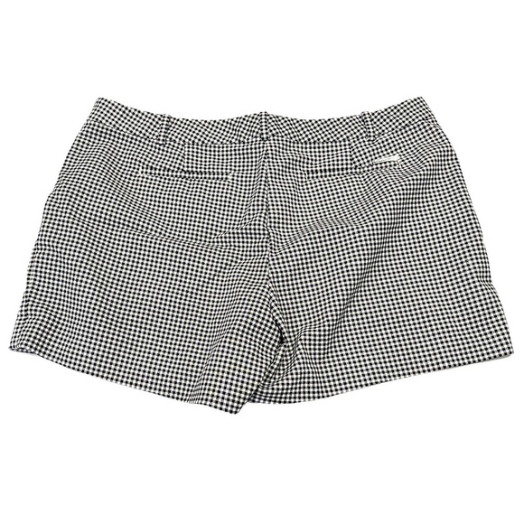 Michael Michael Kors Plus Size Black White Houndstooth Plaid Shorts Size 16 - Picture 2 of 3